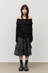(W) Kenji Frill Skirt