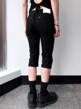  COTTON SLIM CAPRI PANTS