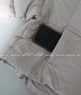 Robs High-Neck Hooded Short Padded Jacket