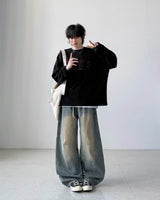Casting Balloon Wide Denim