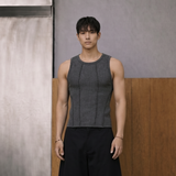 Exposed Seam Ribbed Tank