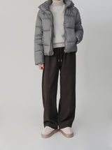 [1+1] Winter Cream Hood Padding
