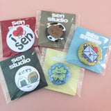 sen pinbutton set (5ea)