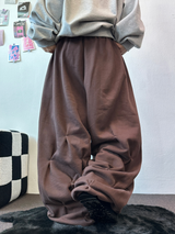FUR🤎🧸CROPPED HALF PRINTING JUMPER ZIP UP🩶🖤2COLOR