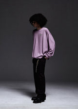 GRAPHIC PIGMENT LONG SLEEVE (PURPLE)