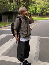 Nonfade denim half pants 2C