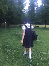 Milky puff blouse