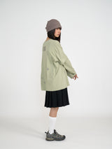 STARRY DOUBLE SLEEVE T (GREEN TEA)