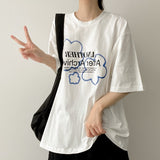 After Cloud Print Short Sleeve T-shirt