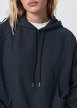 [B-BASIC] Waffle Loose Fit Hoodie