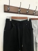 シルバースタッドブーツカットパンツ
