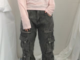 V cut light button t