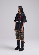 I YOU T-SHIRT (BLACK)