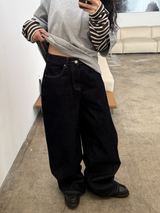 boxy fit layered T 