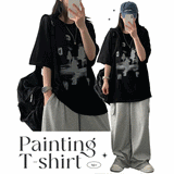 ユリンオーバーサイズフィット半袖Tシャツ