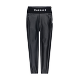 Faux leather leggings
