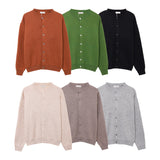 Grass Dublin Round Cardigan (6 colors)
