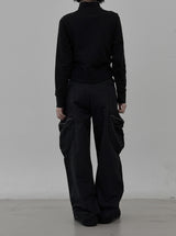 Zipper Pocket Cargo Jogger Pants