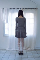 tutu jersey dress_grey