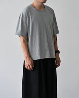 AC モダルUネックショートスリーブTシャツ