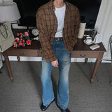 ASCLO Walnut Check Shirt (6color)