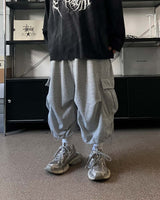 SL Two Pin Tuck Cargo Bermuda Sweatpants