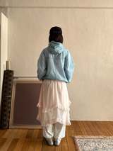 wave mesh skirt 