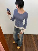LAYERED CUFF LONGSLEEVE