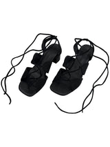 summer strap heel