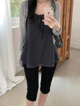Soy V-neck see-through cardigan (4 colors)