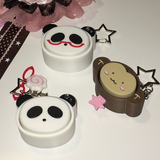 【MADE】パンダ クリッカー キーリング
