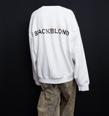 BBD Leopard Classic Smile Logo Sweatshirt (White)