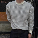 Premium Color Stripe  Long sleeved T (5color)