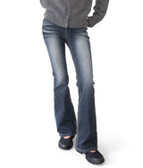 Jones Vintage Washed Wide Jeans