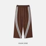 Bant Diagonal Track Wide Sweatpants 3C