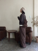 Freon Wool Round Cardigan