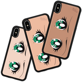 anime eye phone case(green/epoxy)