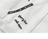 Check Star Patch Hoodie Zip-Up 233012419