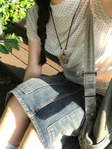 ドットシースルーTシャツ