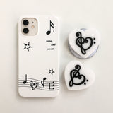 LOVE melody Hard Case - WHITE