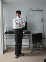 3 TAP T Bar Buckle Dress Shirt (2color)