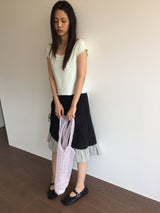 Clear Stripe Shoulder Bag (3color)