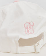 Logo Two-tone Flat Visor Cap Pink