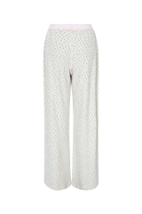 flower pants melange grey