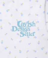 W FLOWER SELLER LOGO SS TEE WHITE(CV2GMFT514A)