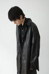 ライトウエイト コットン ロングシャツ