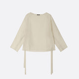 SEE THROUGH LONG SLEEVE IVORY