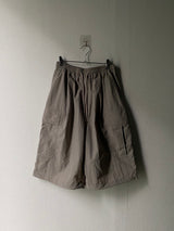 Metal Nylon Cargo Half Pants 3C