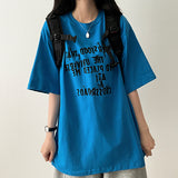 リブレタリングボクシーフィット半袖Tシャツ