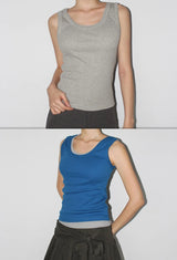 STANDARD RIBBED SLEEVELESS